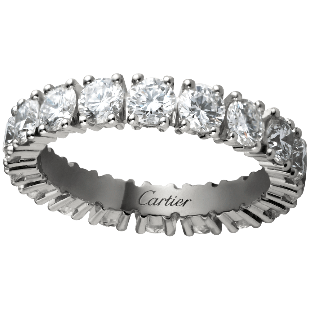 カルティエ　ウェディングバンド、2.6 mm ダイヤモンド 最終値下げ】カルティエ ウェディングバンド、2.6 mm ダイヤモンド