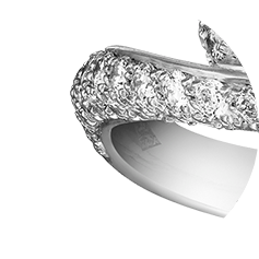 Cartier ダイヤモンド結婚指輪0.56カラット GIA証明書付き 美品 Cartier カルティエ フルエタニティー ダイヤモンド リング